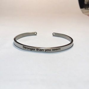 Inspirational Cuff Bracelet